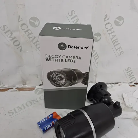 BOXED DEFENDER DECOY CAMERA WITH IR LED'S