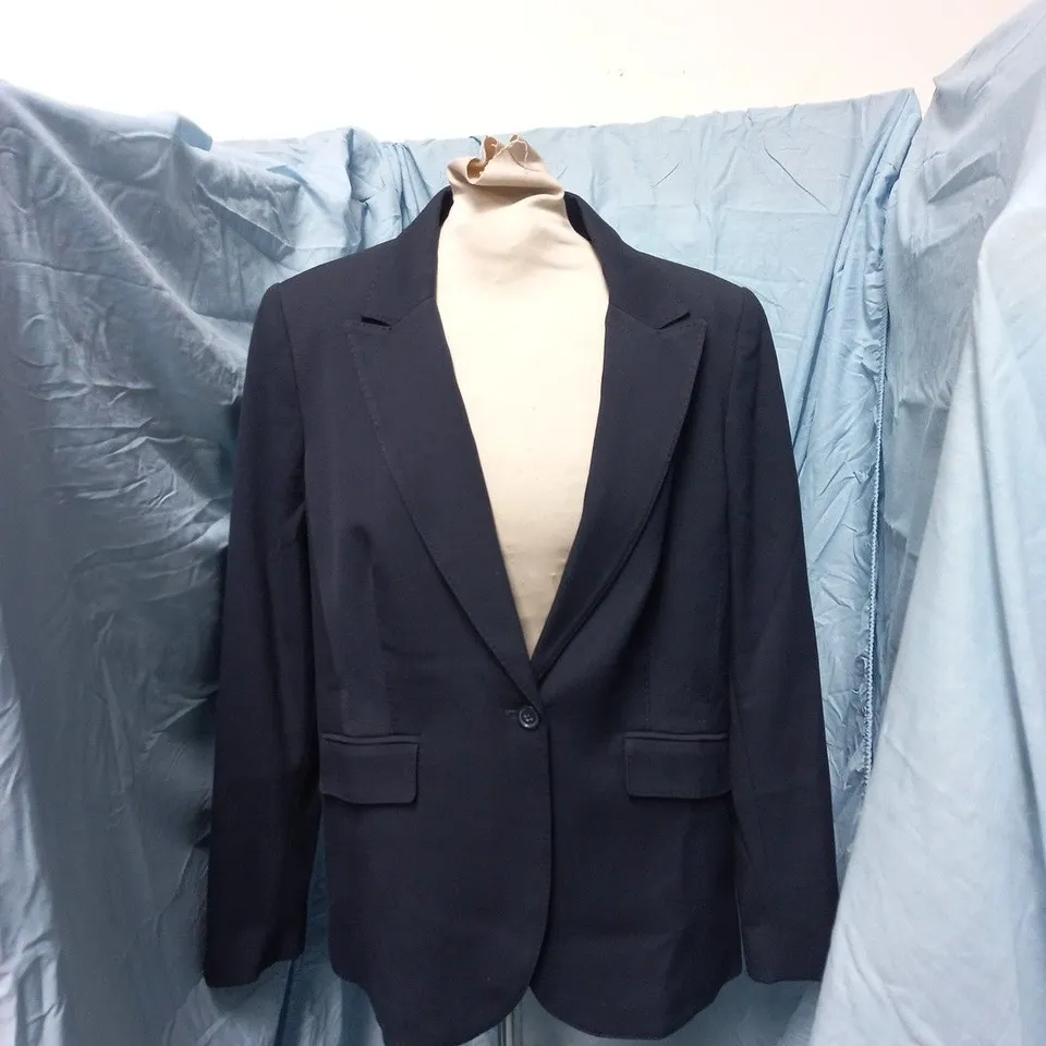 M&S COLLECTION NAVY BLAZER – MEN'S JACKET, UK 16