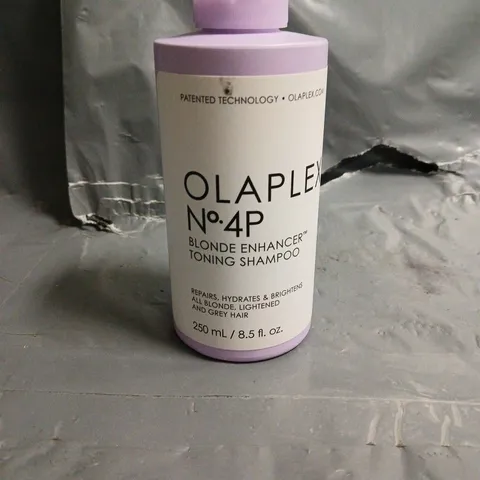 SEALED OLAPLEX N0.4P BLONDE ENHANCER TONING SHAMPOO 250ML