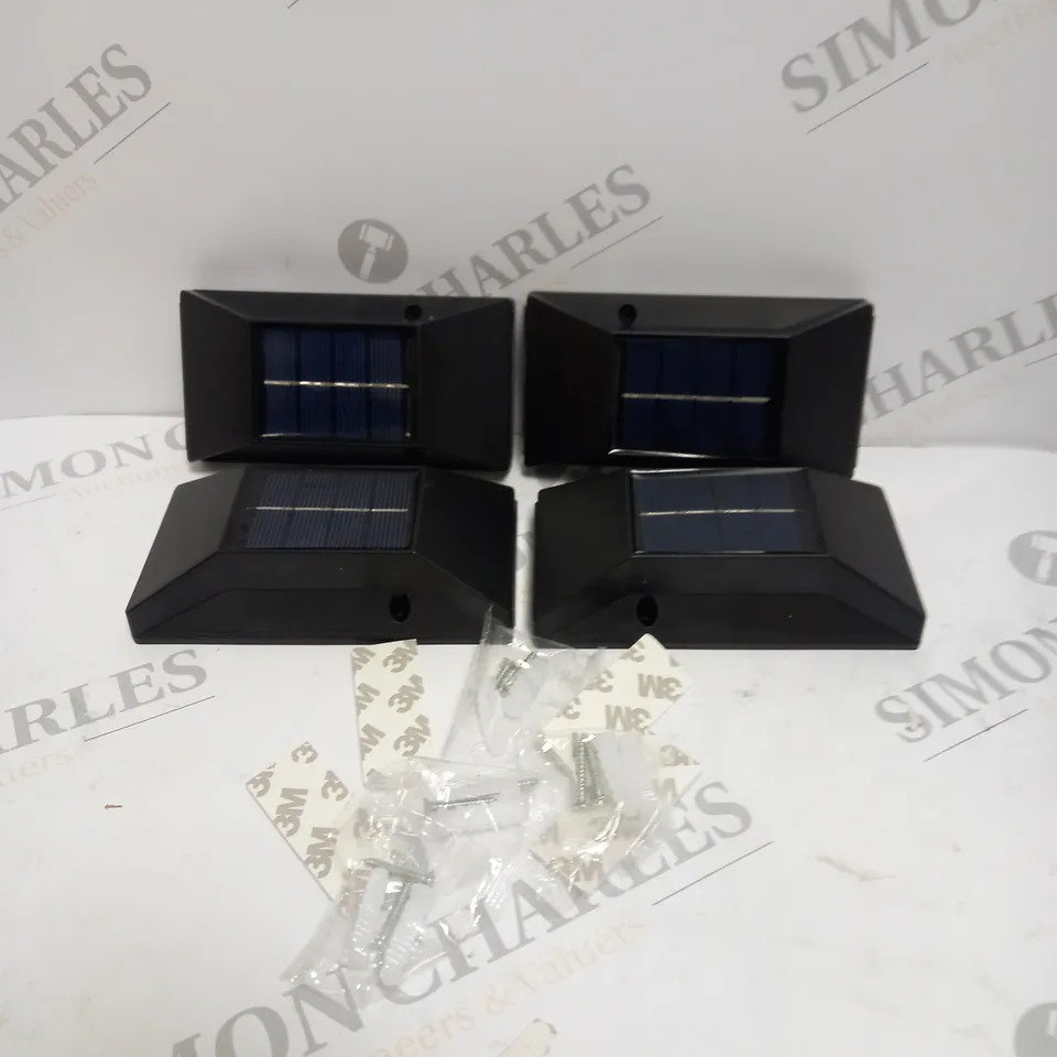 BOXED EVATOST SOLAR LED FENCE LIGHTS