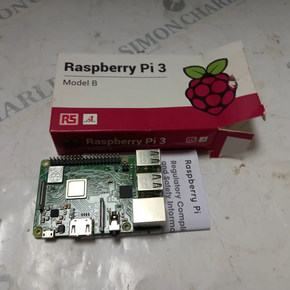 RASPBERRY PI 3 MODEL B