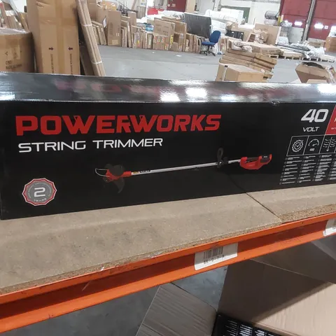 BOXED POWERWORKS 40V STRING TRIMMER