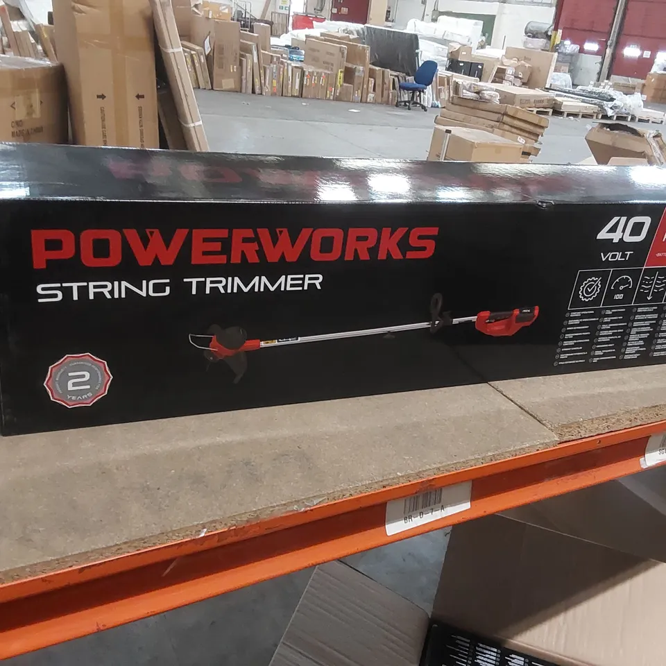 BOXED POWERWORKS 40V STRING TRIMMER 