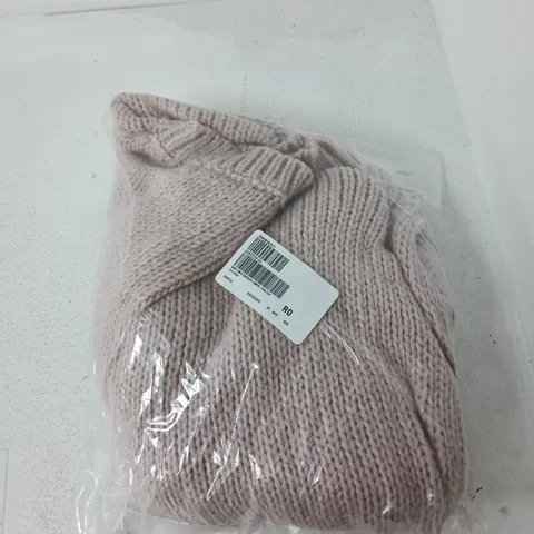 BAGGED APRICOT EMBROIDERED DAISIES JUMPER IN PINK - XL