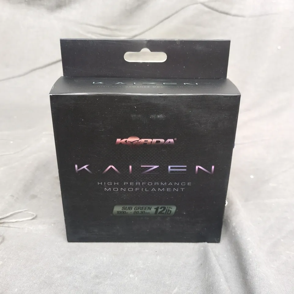 BOXED KORDA KAIZEN MONO 1000M (SUBGREEN 12LB)