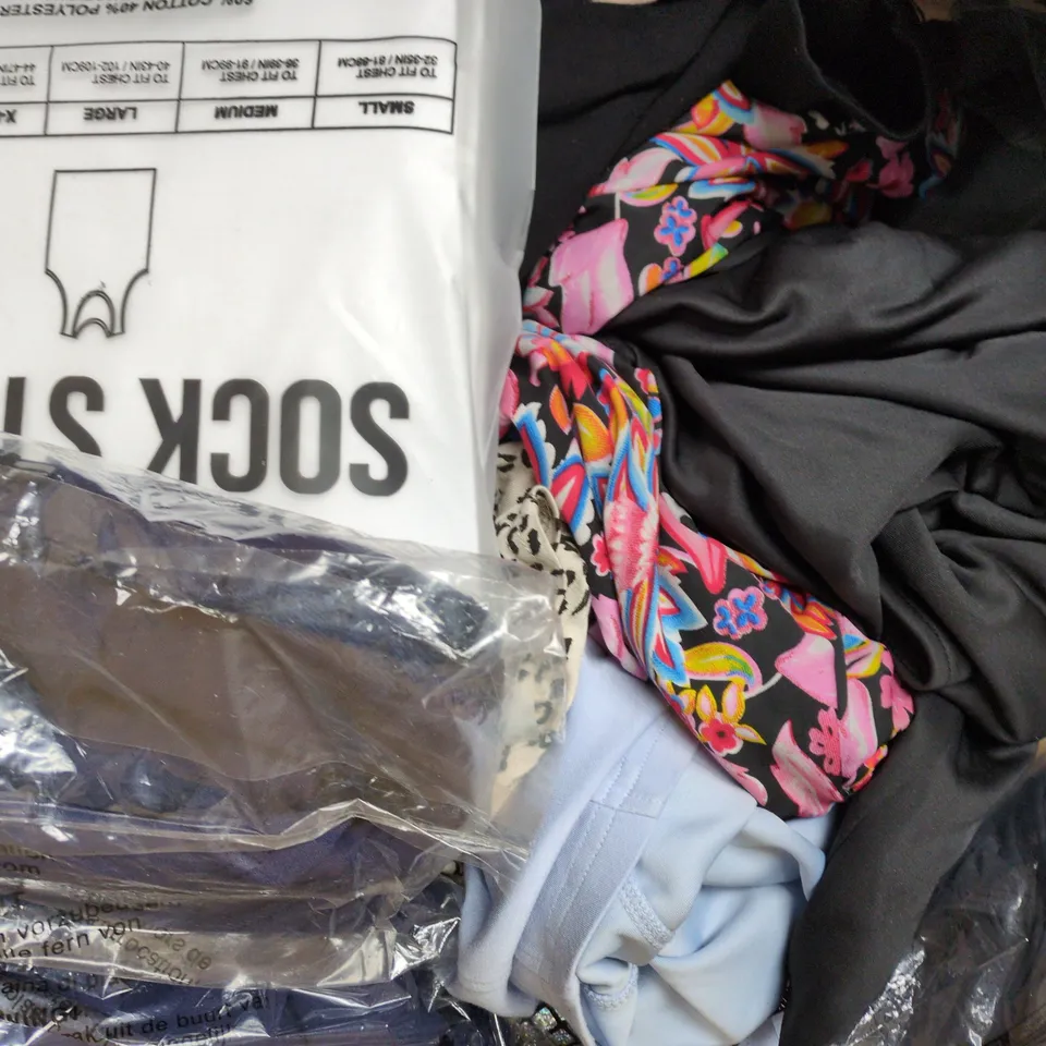 APPROXIMATELY 20 ASSORTED CLOTHING AND FASHION PRODUCTS IN VARIOUS STYLES AND SIZES - COLLECTION ONLY