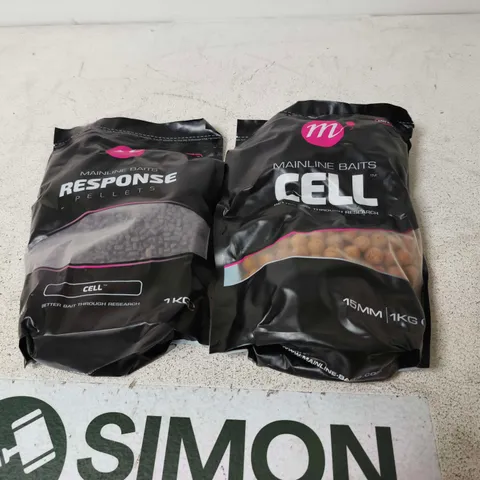 MAINLINE BAITS BAGS 1KG 2X
