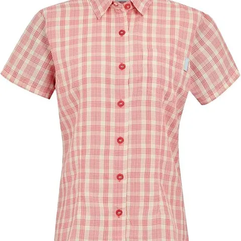 BRAND NEW REGATTA WOMENS MINDANO VIII SHIRT IN LILAS CHECK - SIZE 10