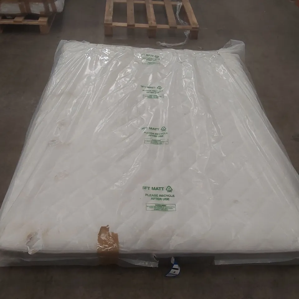 QUALITY BAGGED 150CM AIRSPRUNG MEMORY COMFORT KING SIZE MATTRESS