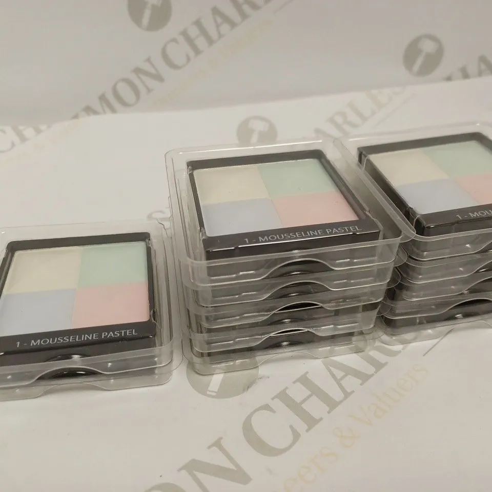 APPROXIMATELY 12 X GIVENCHY SILKY FACE POWDER - #1 MOUSSELINE PASTEL - DEMONSTRATION TESTER