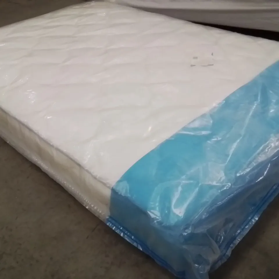 QUALITY BAGGED DOUBLE 135cm AIRSPRUNG LUXURY QUILTED MEDIUM MATTRESS RRP £229