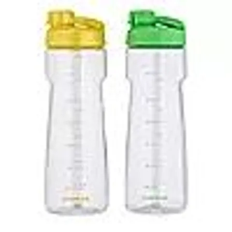 LOCKNLOCK SET OF 2 TRITAN WATER BOTTLES