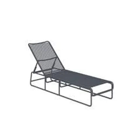 BOXED DOREL NYLA SUN LOUNGER CHARCOAL