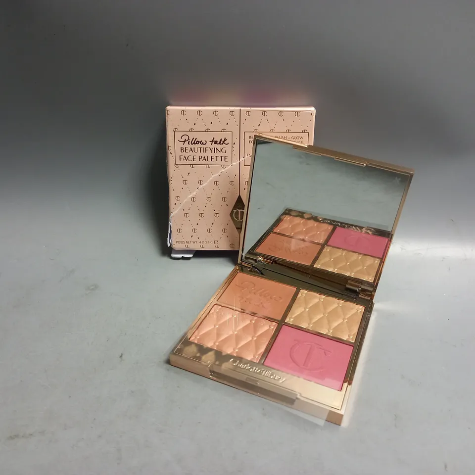 CHARLOTTE TILBURY PILLOW TALK BEAUTIFYING FACE PALETTE FAIR-MEDIUM 