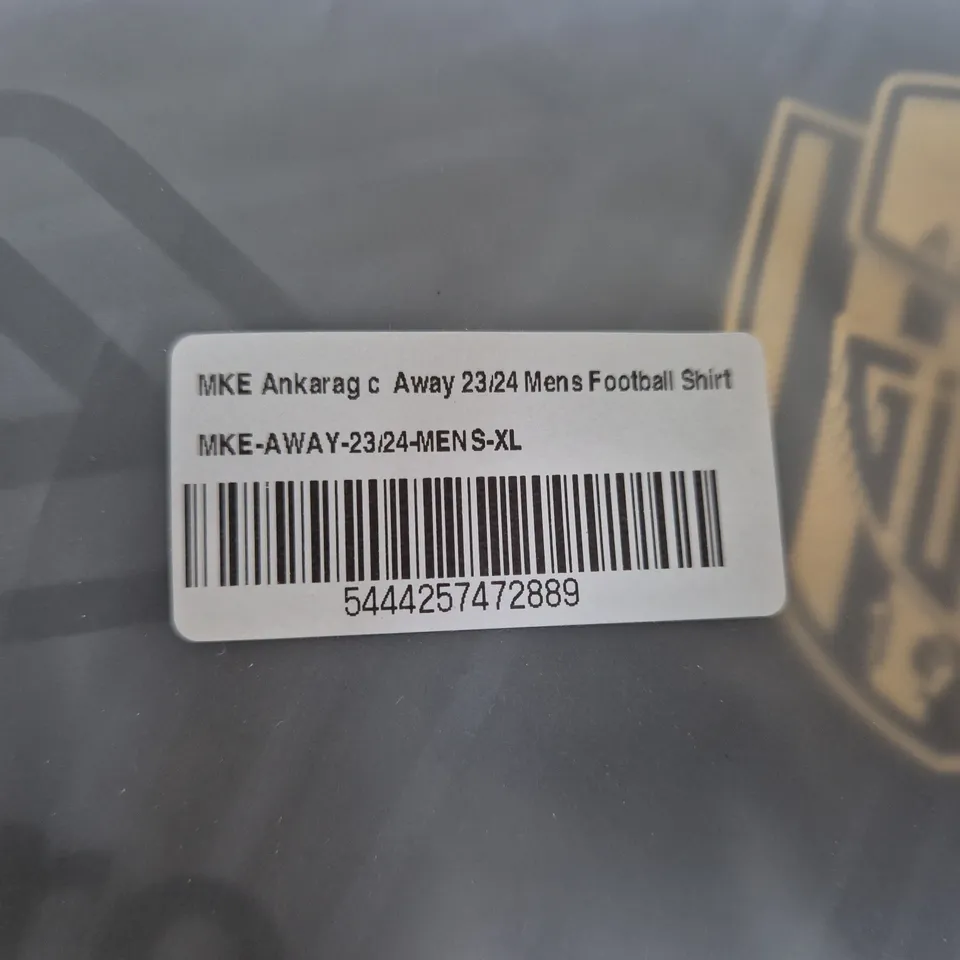 UMBRO MKE ANKARAGÜCÜ AWAY 2023/24 MEN'S FOOTBALL SHIRT – XL 
