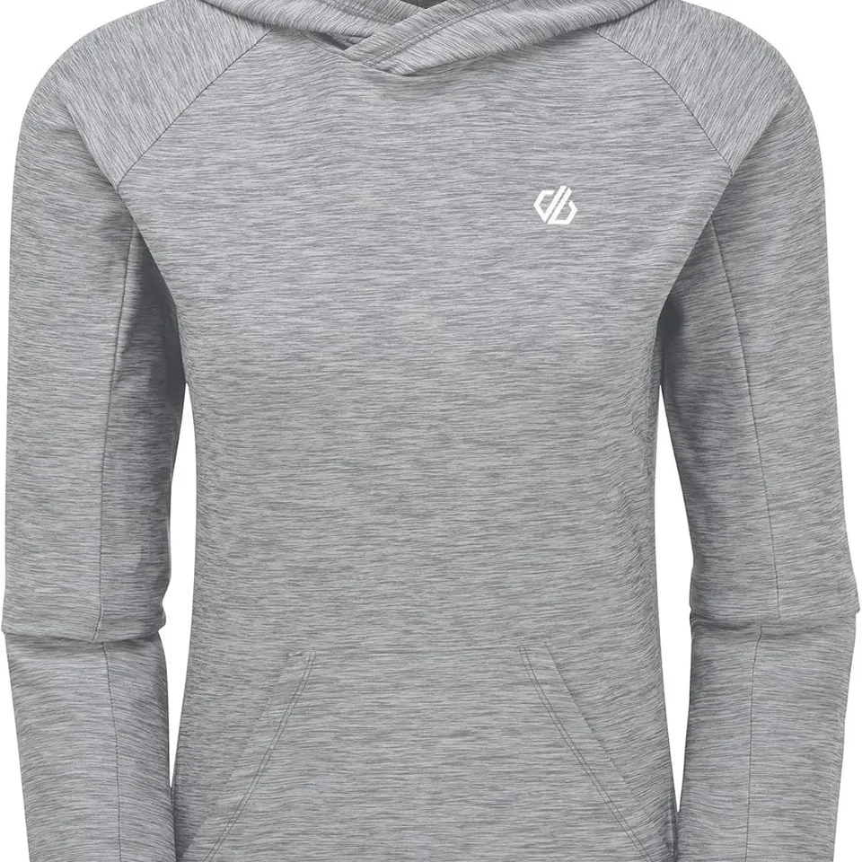 BRAND NEW DARE2B WOMEN'S SPRINT CITY LIGHTWEIGHT HOODIE SWEATER ASH GREY MARL SIZE 16