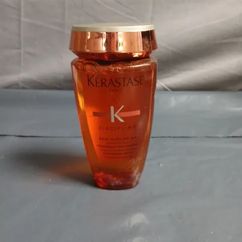 KERASTASE DISCIPLINE BAIN OLÉO-RELAX SHAMPOO 250 ML – ORANGE BOTTLE