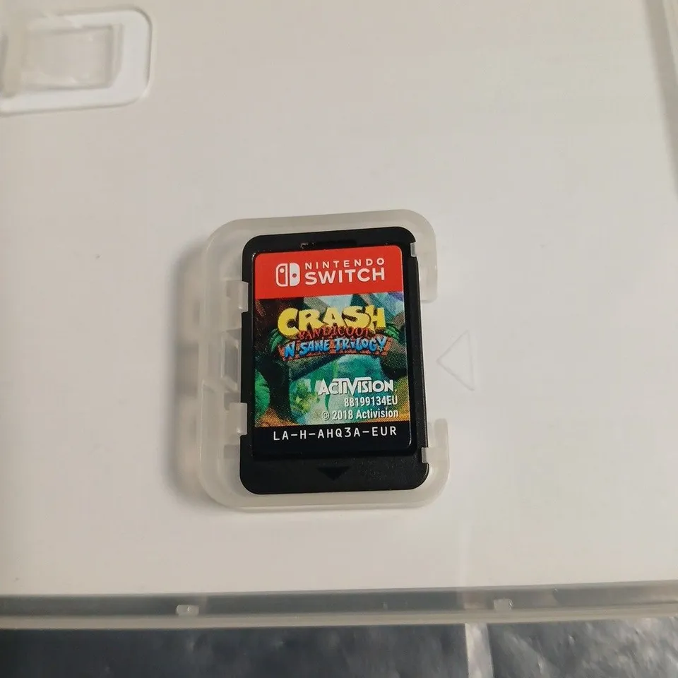 CRASH BANDICOOT N'SANE TRILOGY FOR NINTENDO SWITCH