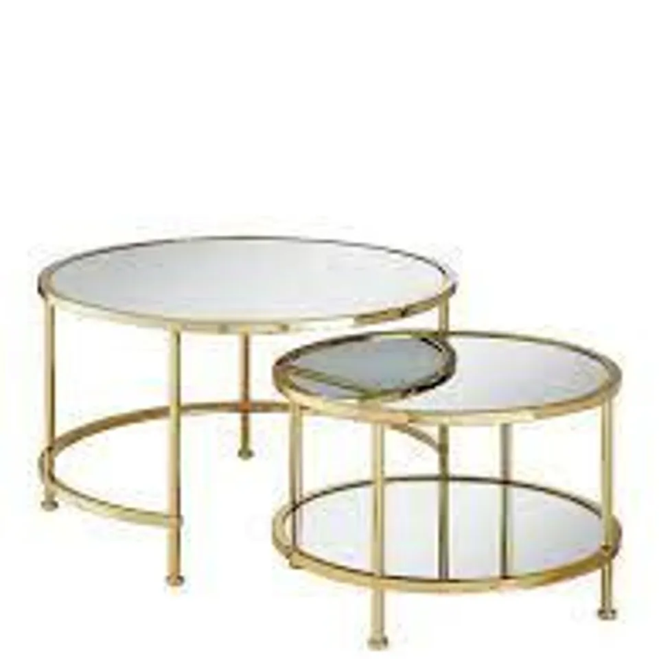 ARUBA COFFEE NEST OF TABLES - COLLECTION ONLY 