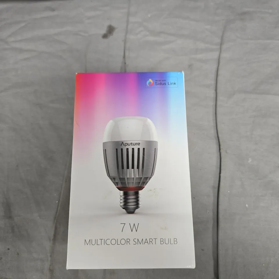 APUTURE ACCENT B7C 7W MULTICOLOUR SMART BULB – BOXED (SIDUS LINK)