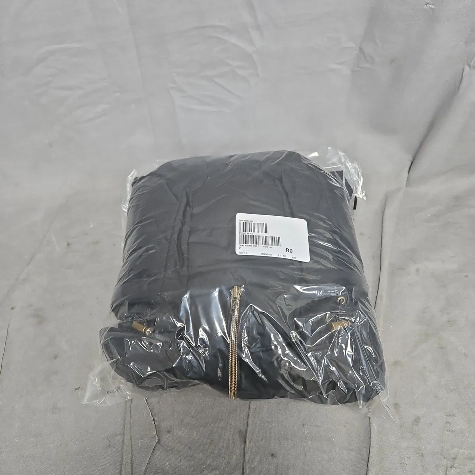 CENTIGRADE SHORT GILET BLACK LARGE BAGGED