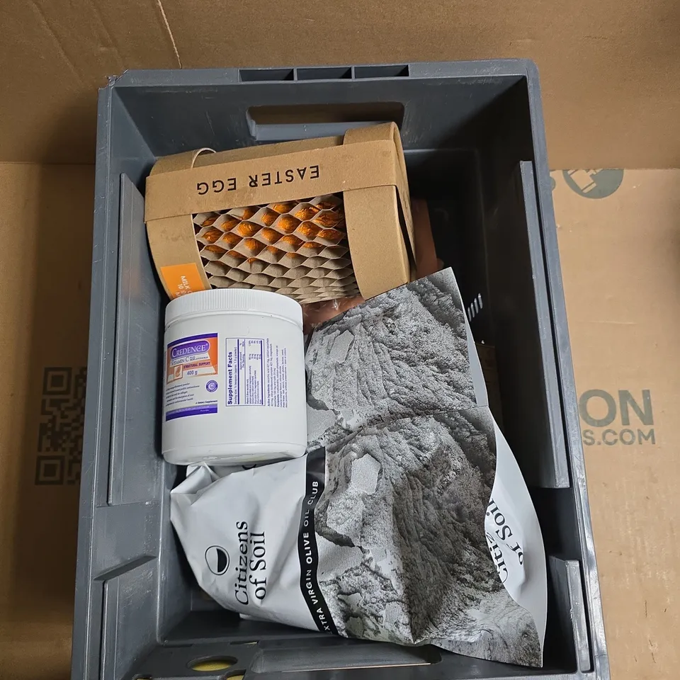 A TOTE OF MIX ITEMS TO INCLUDE ;LANGLEYS EASTER EGG