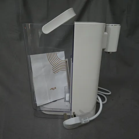 BOXED BOAR HOT WATER DISPENSER IN WHITE