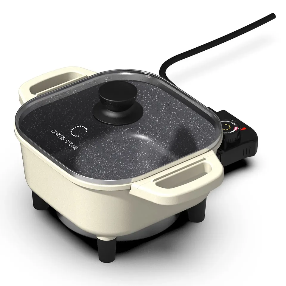 CURTIS STONE 8 INCH DURA-PAN NONSTICK ELECTRICAL SKILLET UNBOXED