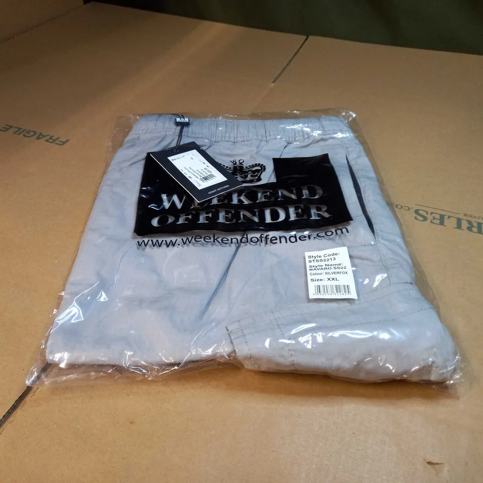 PACKAGED WEEKEND OFFENDER SILVERFOX CARGO PANTS - 2XL