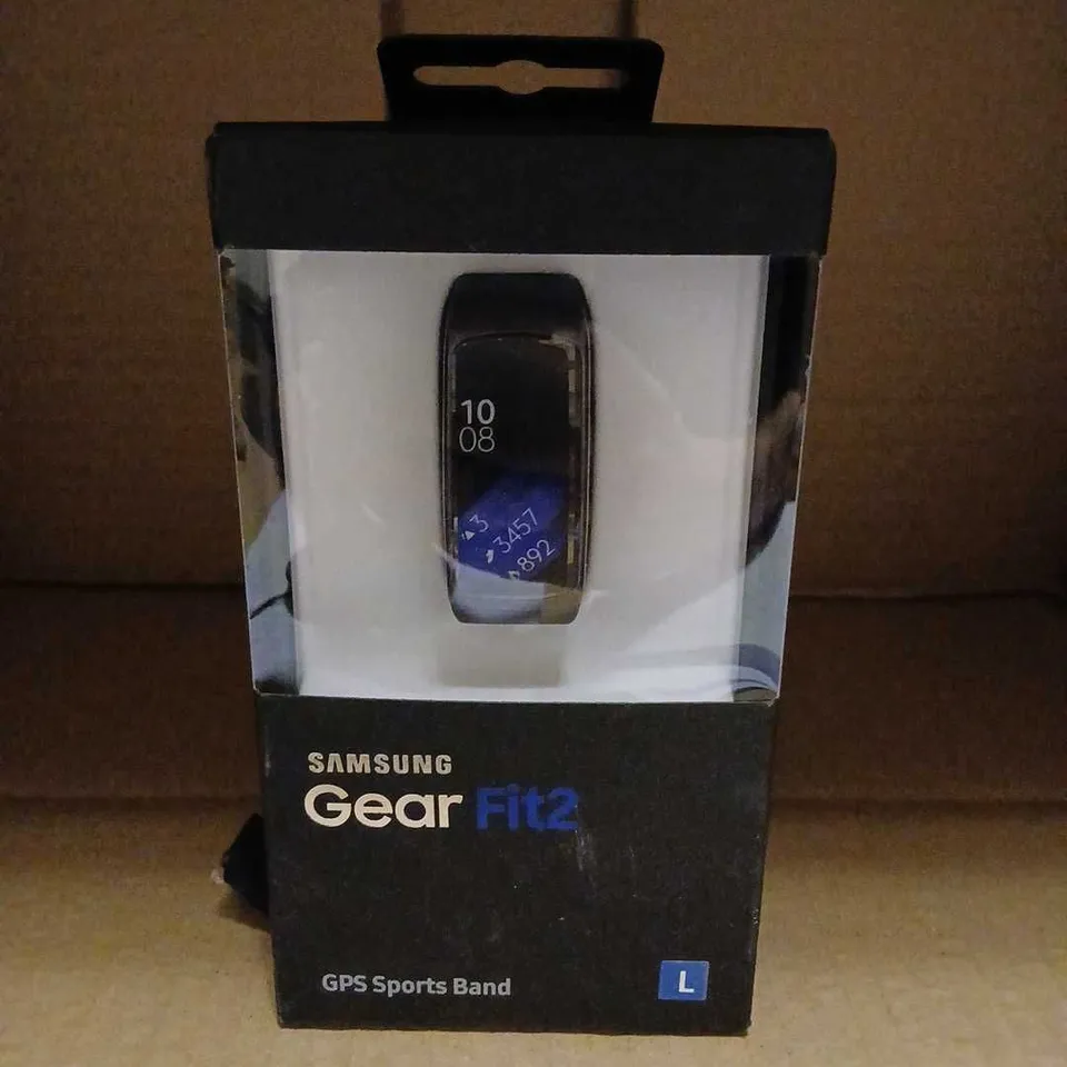SAMSUNG GEAR FIT2 GPS SPORTS BAND – BLACK (SIZE L)