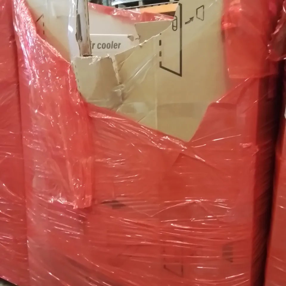 PALLET OF ASSORTED HOUSEHOLD GOODS AND PRODUCTS TO INCLUDE;AIR COOLER,GYM MATS,ETC