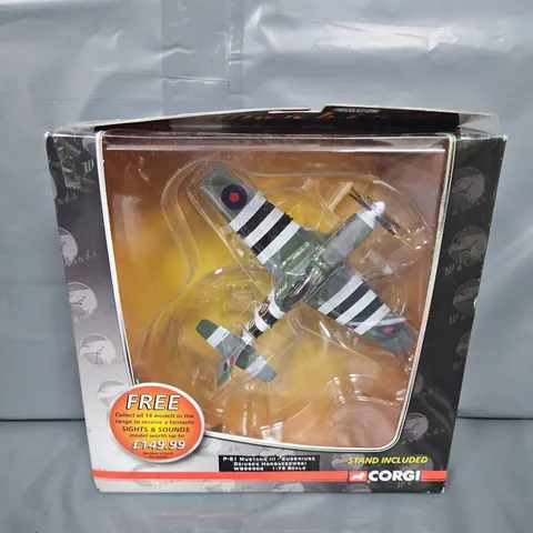 BOXED CORGI P-51 MUSTAG III - EUGENIUSZ DZIUBEK HORBACZEWSKI WB99602 - 1:72 SCALE