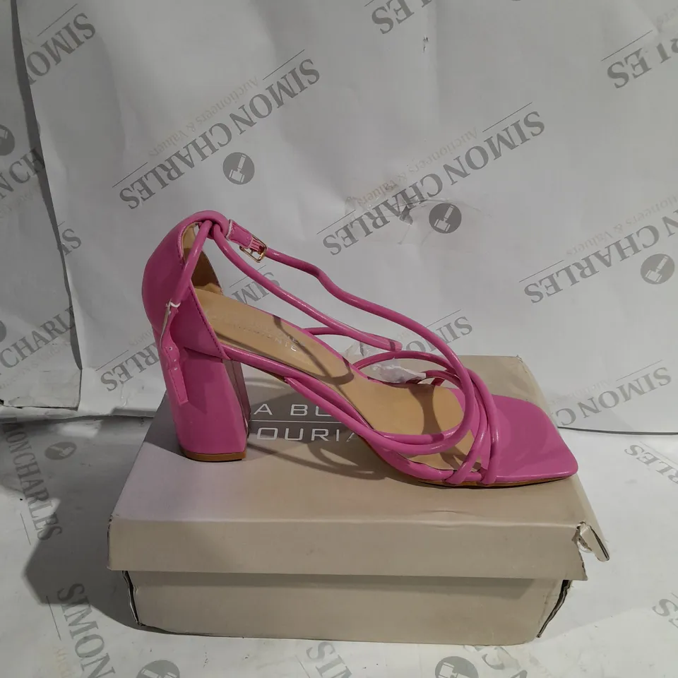 LA BOTTINI SOURIANTE PINK HEEL SHOES SIZE 8