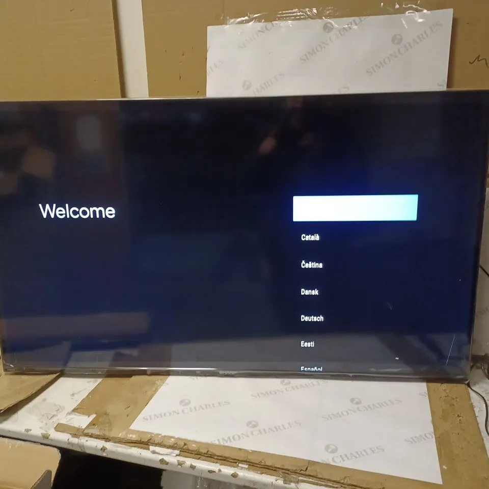 SHARP 50-INCH 4K HDR ANDROID SMART TV, BLACK (4T-C50FN6KL2A) [COLLECTION ONLY]