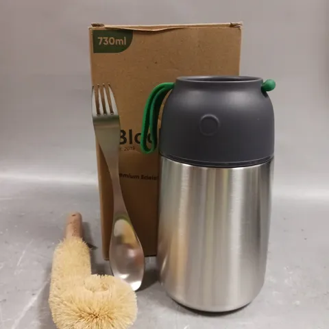 BOXED BLOCKHUTTE PREMIUM EDELSTAHL THERMO LUNCHBOX
