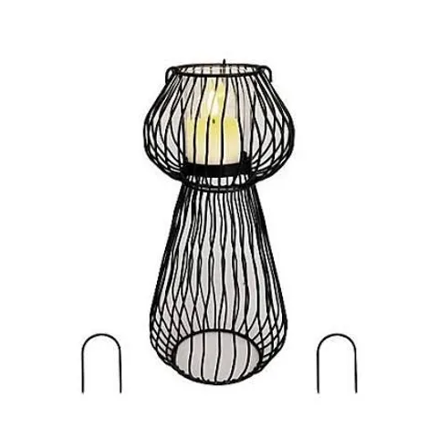 BOXED K BY KELLY HOPPEN WAVY LINE INDOOR CANDLE HOLDER
