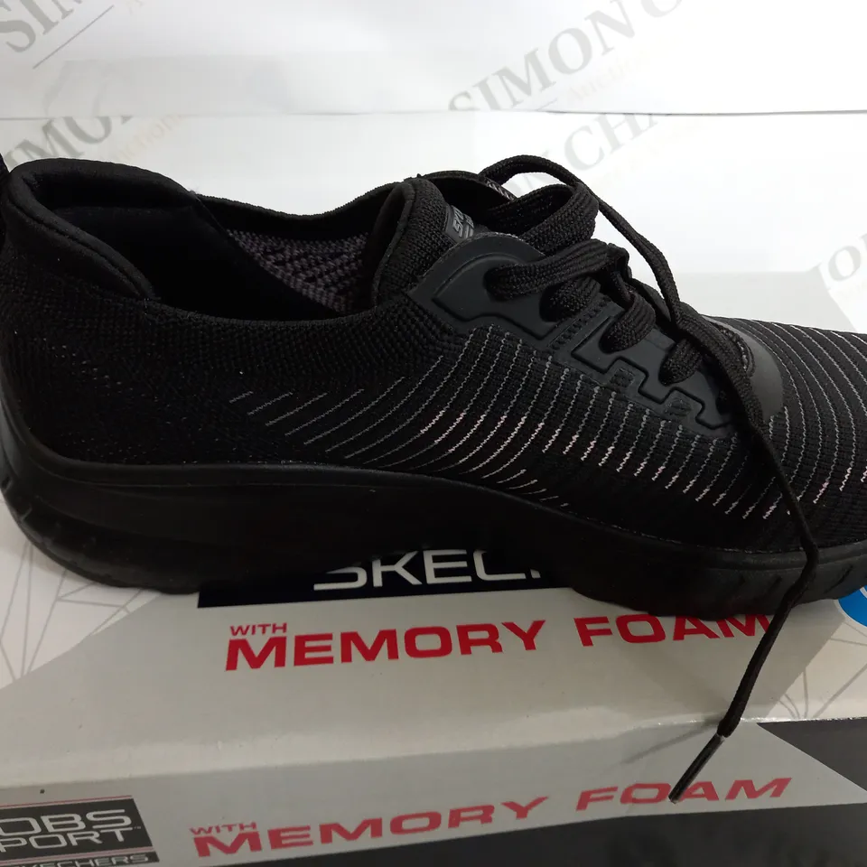BOBS SPORT FROM SKECHERS  WITH MEMORY FOAM IN BLACK SIZE 6 