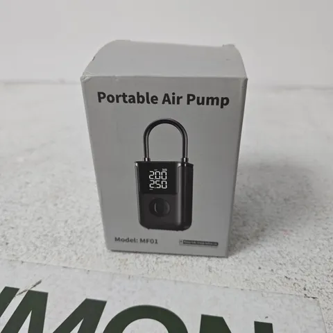 PORTABLE AIR PUMP – MODEL MF01