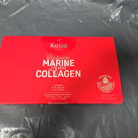 KOLLO HEALTH PREMIUM MARINE COLLAGEN LIQUID – 14 X 21.5G SACHETS