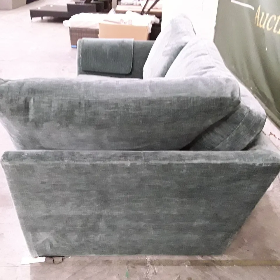 QUALITY DESIGNER CORNER SOFA SECTION - SEAFORM FABRIC