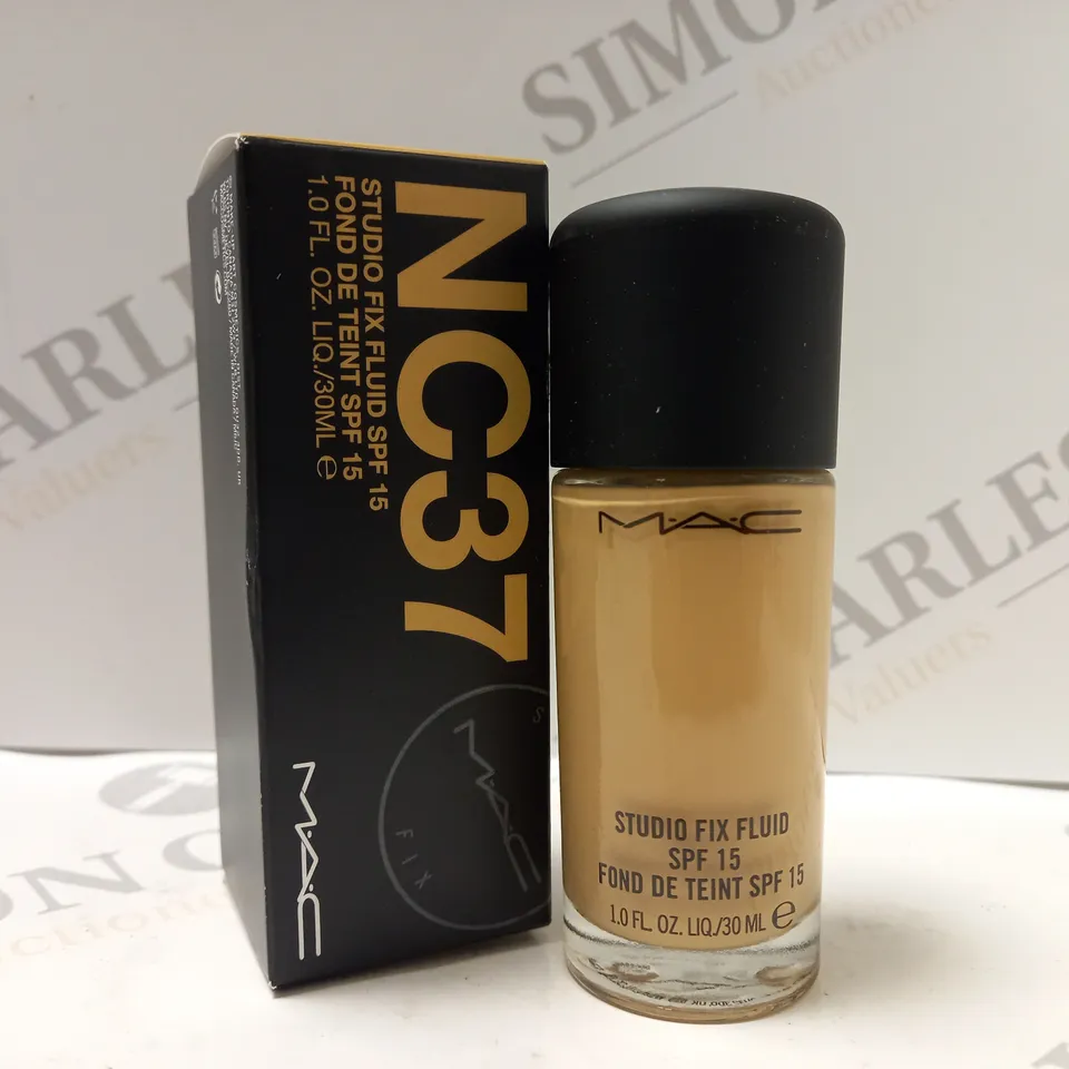 MAC STUDIO FIX FLUID FOUNDATION SPF15 30ML #NC37