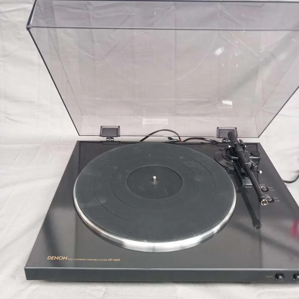 DENON DP-300F HIFI TURNTABLE