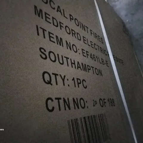 BOXED MEDFORD ELECTRIC FIRE SUITE 