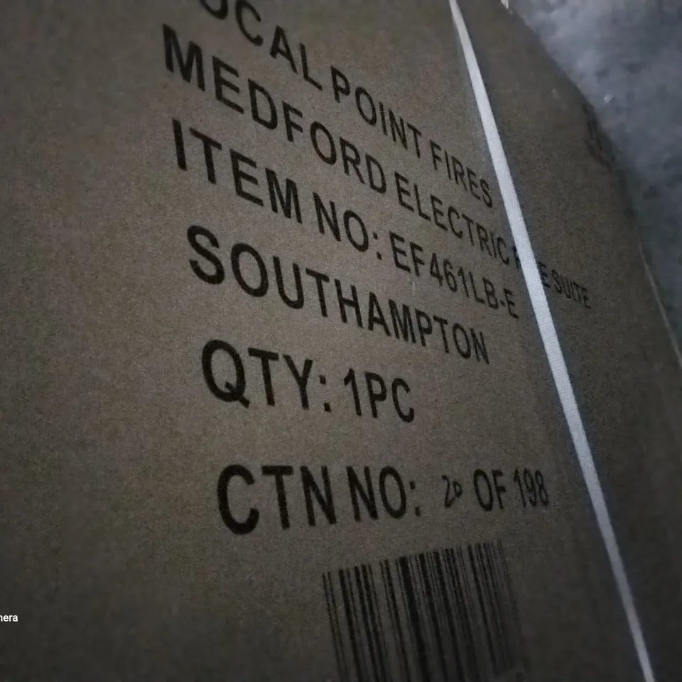 BOXED MEDFORD ELECTRIC FIRE SUITE 