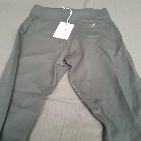 GYMSHARK COTTON LEGGINGS IN TELA - SMALL