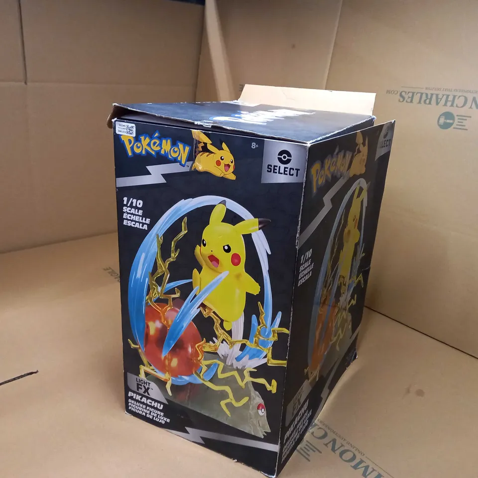 BOXED POKEMMON PIKACHU DELUXE FIGURE