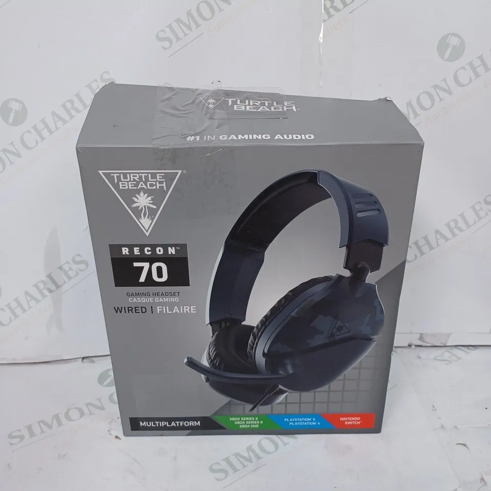 TURTLE BEACH RECON 70 WIRED MULTI-PLATFORM GAMING HEADSET