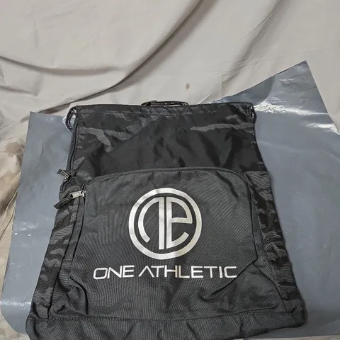 ONE ATHLETIC DRAWSTRING BAG BLACK