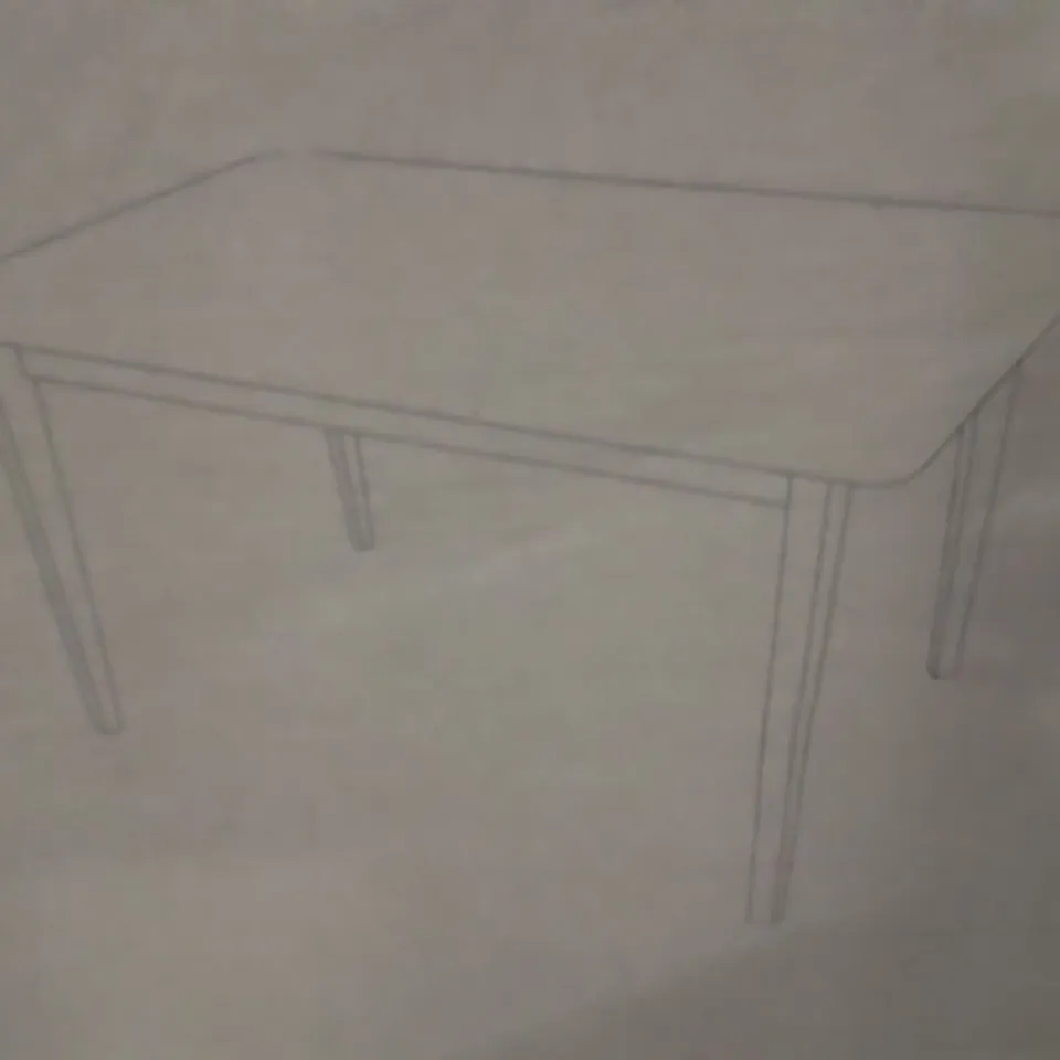 BOXED CHUMBLEY DINING TABLE 