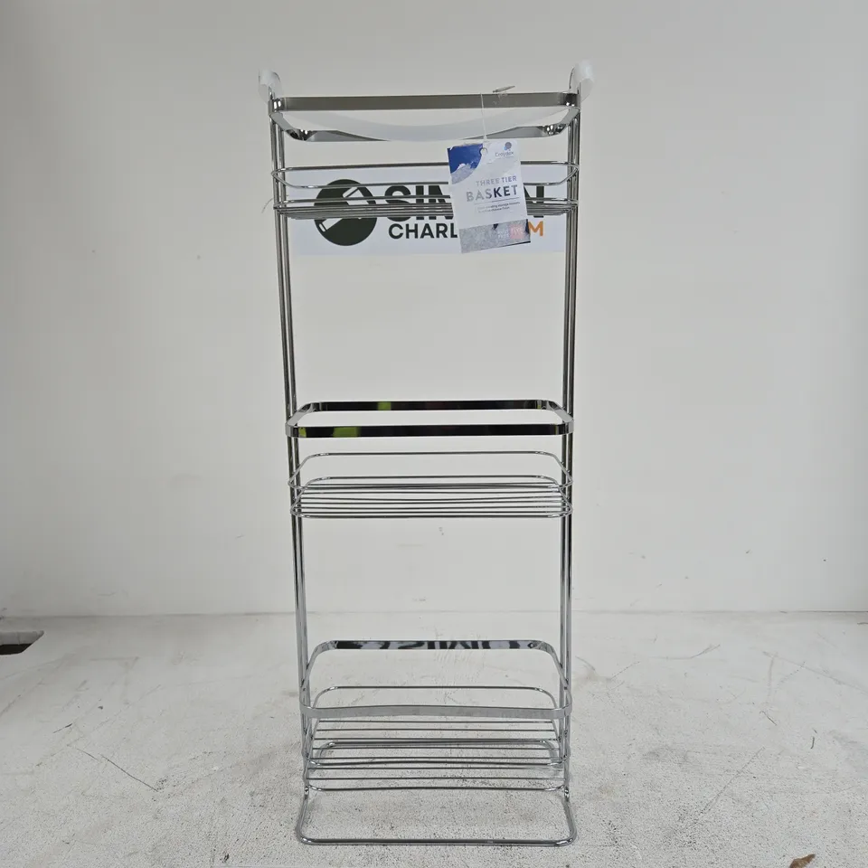 CROYDEX THREE TIER BASKED METAL TAGGED UNBOXED